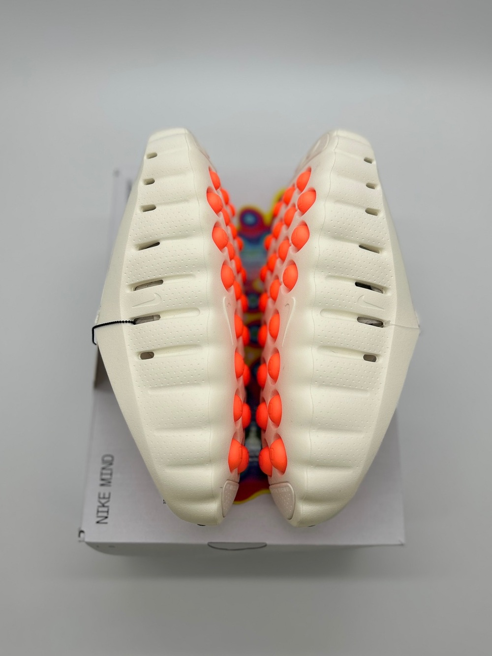 Nike Mind 001 Pregame Mules Slides - Sail Light Bone Cream - Picture 10 of 17